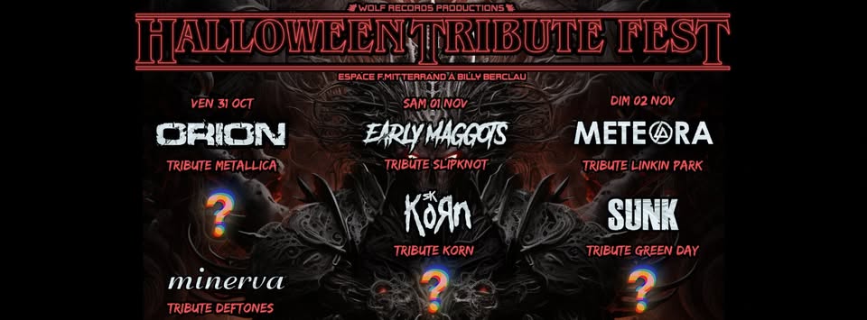 Halloween Tribute Fest 2025 [Officiel]