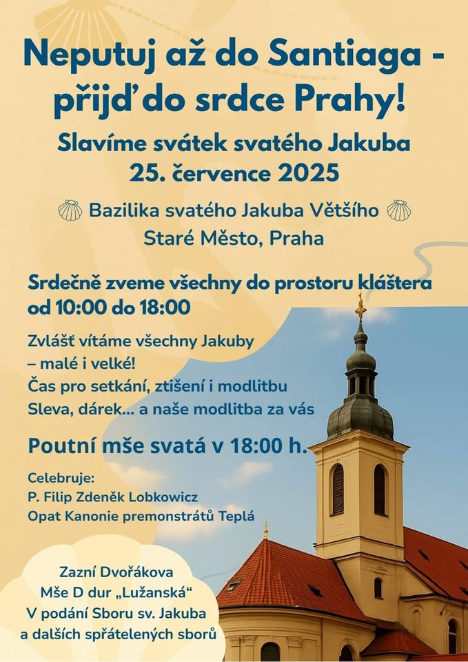 SVATOJAKUBSKÁ SLAVNOST v Klášteře minoritů Sv. Jakuba