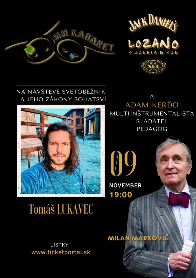 MM KABARET hosť: Tomáš LUKAVEC