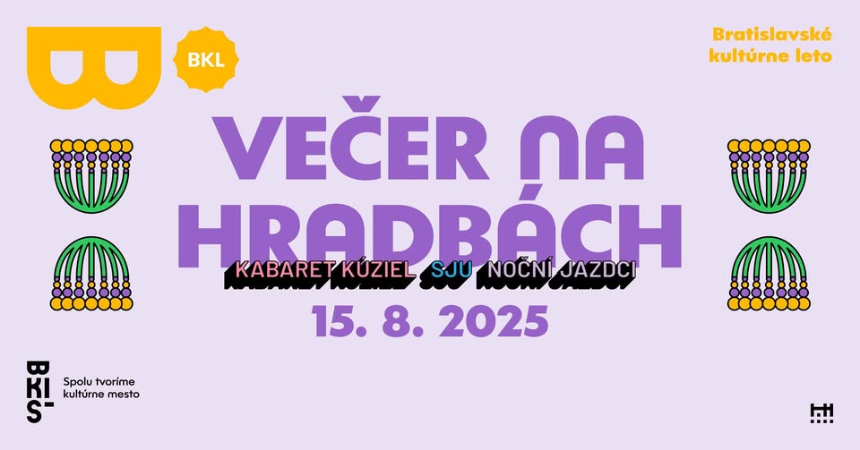 VEČER NA HRADBÁCH 🌻 BRATISLAVSKÉ KULTÚRNE LETO 2025