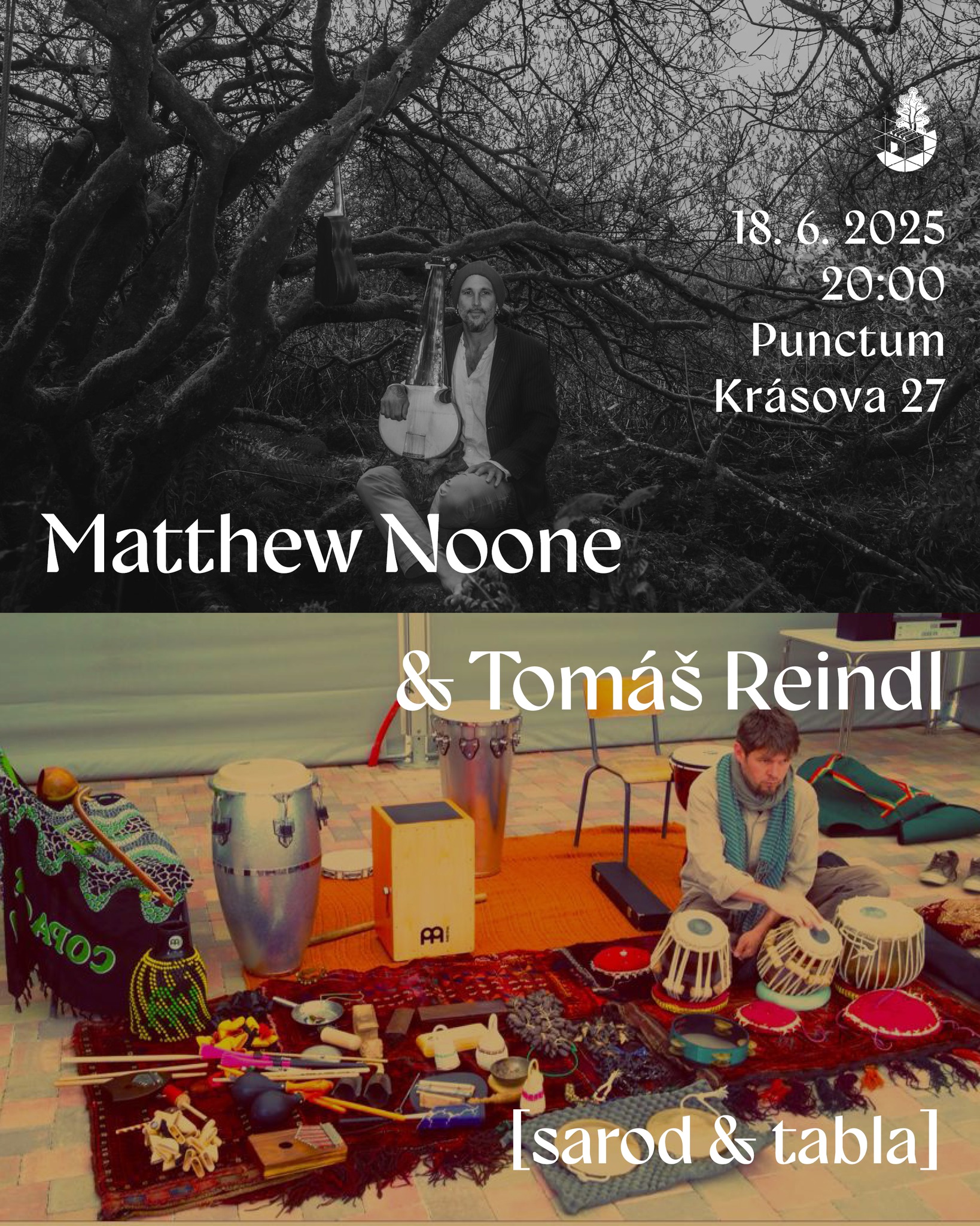 Matthew Noone & Tomáš Reindl \\ sarod & tabla