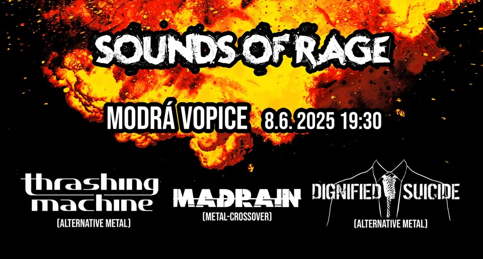 Modrá Vopice - Sounds of Rage