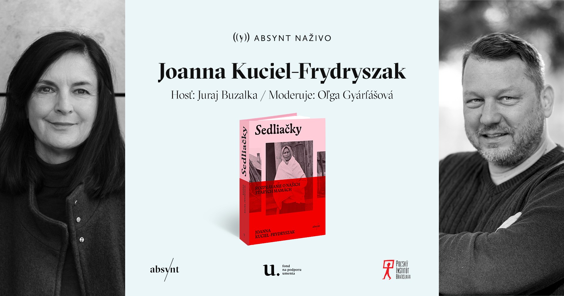 Diskusia ku knihe Sedliačky + vianočná Absynt kapustnica