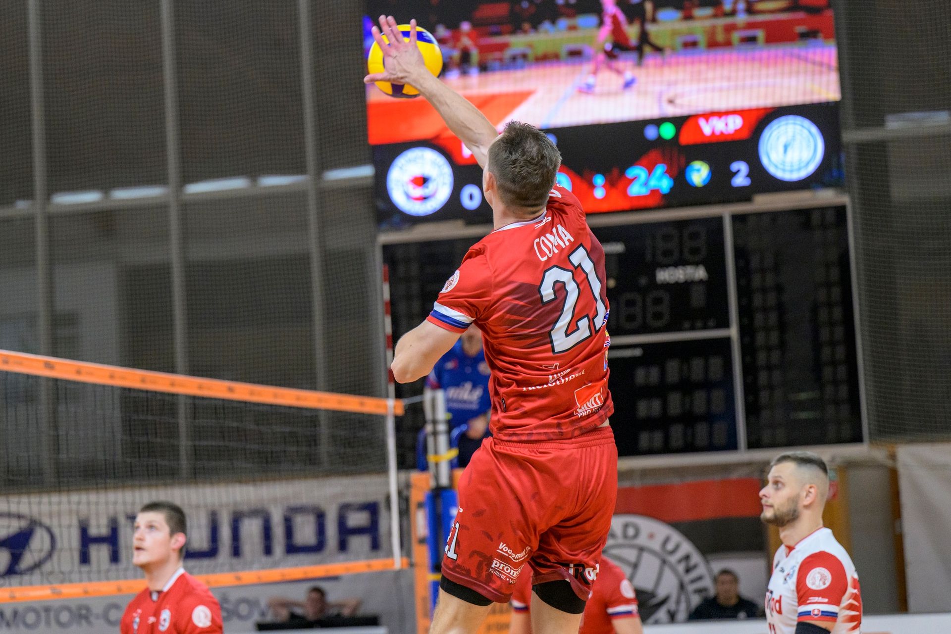 2. kolo Niké Extraligy mužov Mirad UNIPO  vs. Slovan Bratislava