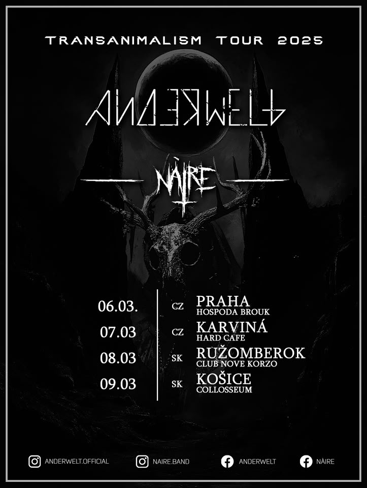 Anderwelt (Austria) // Naire (Austria) live in Kosice