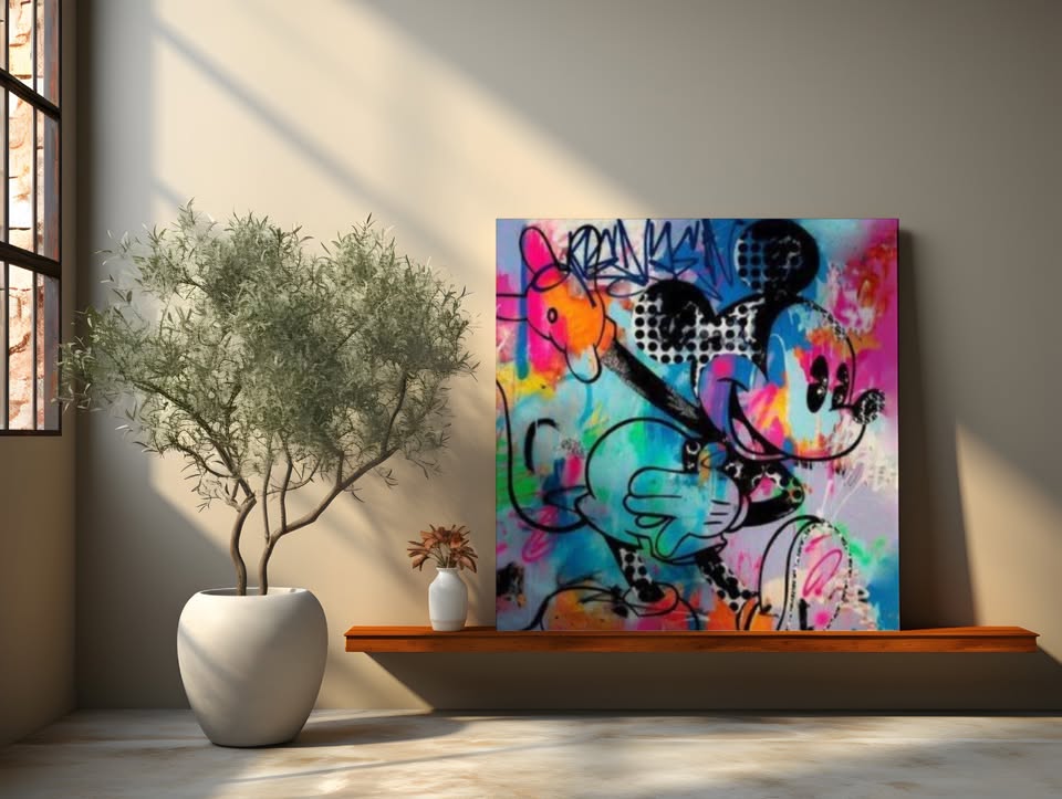 Zážitkové maľovanie Trnava „Mickey pop art“ – 24.7.2025