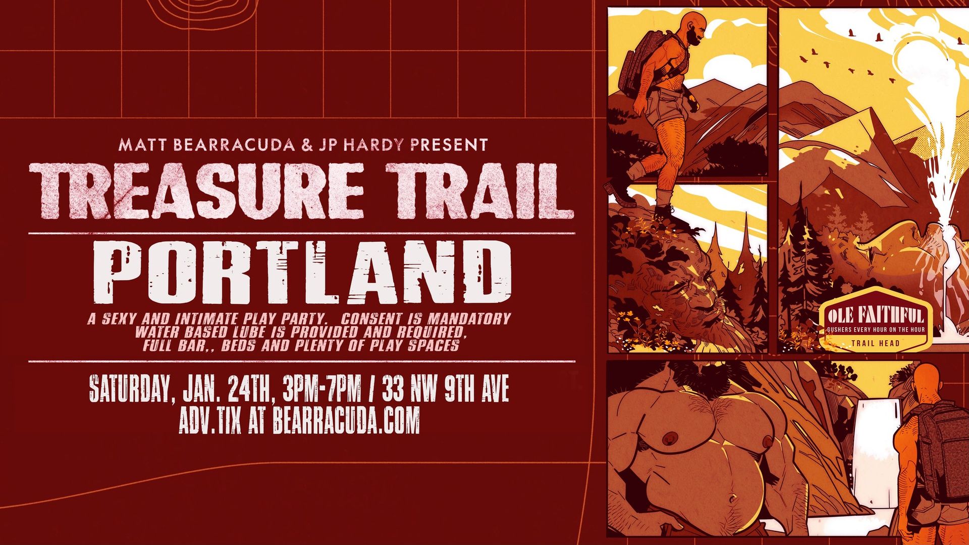 TREASURE TRAIL Portland: Saturday Jan. 24th!