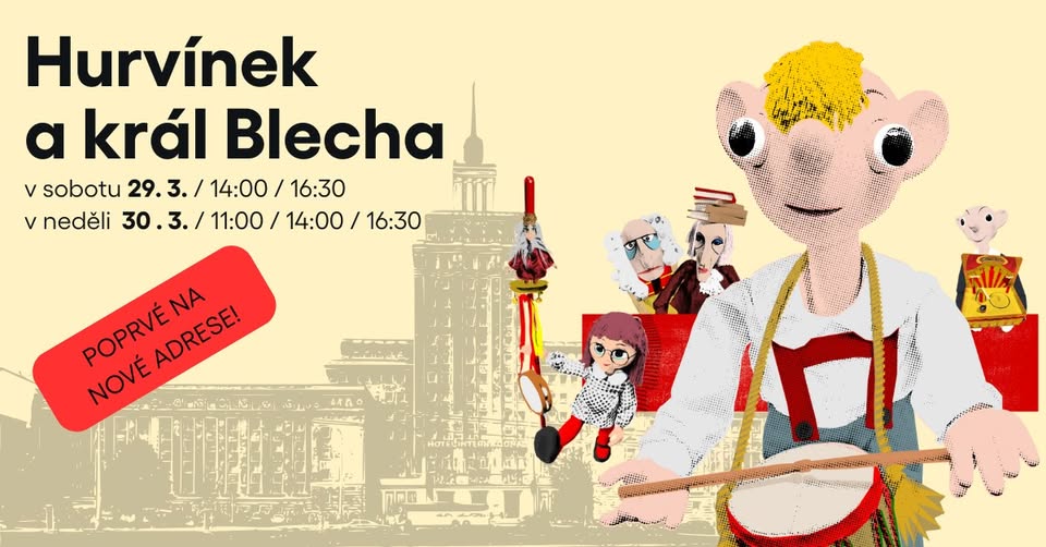HURVÍNEK A KRÁL BLECHA | poprvé na nové adrese