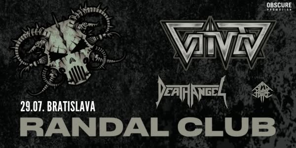 VOIVOD, DEATH ANGEL, ACID FORCE - Bratislava