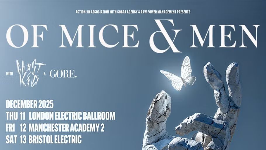 Of Mice & Men with GHØSTKID,  Gore