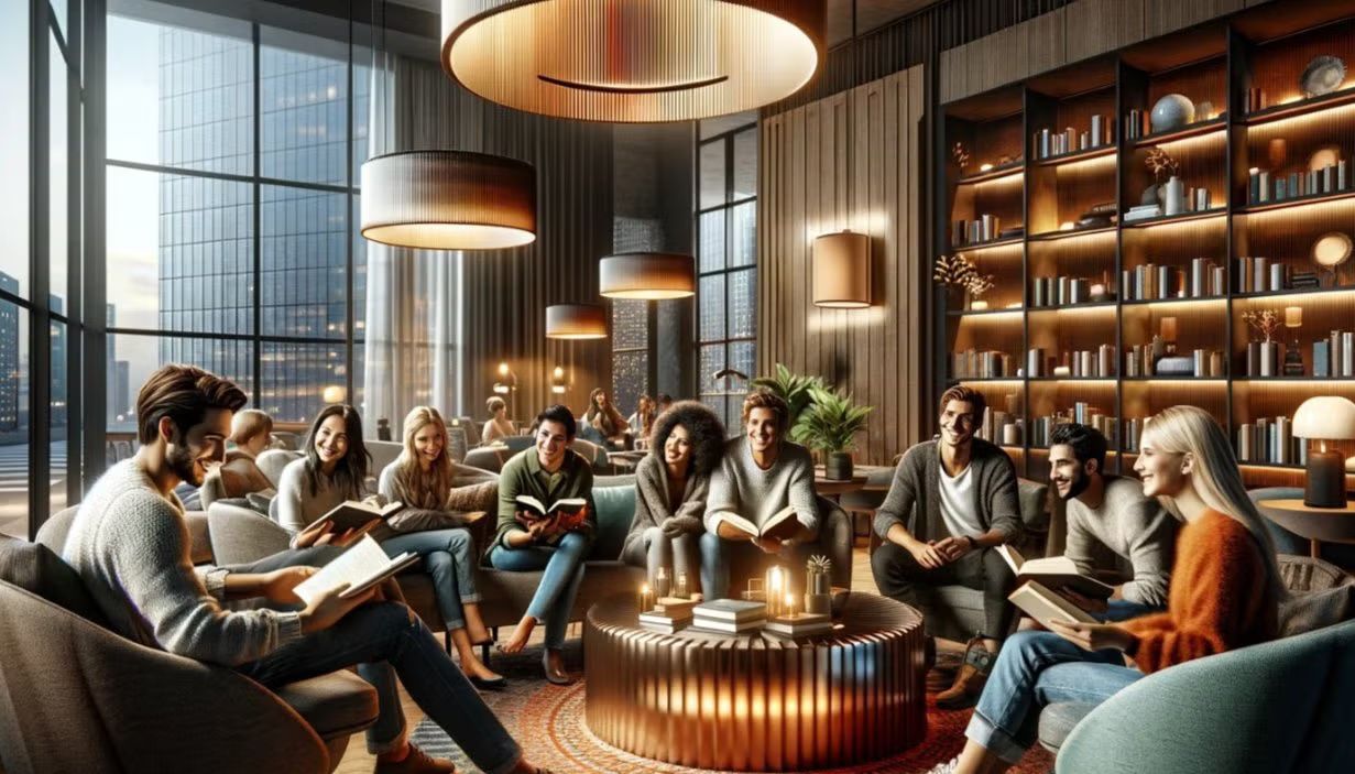 Bookclub in Friedrichshain