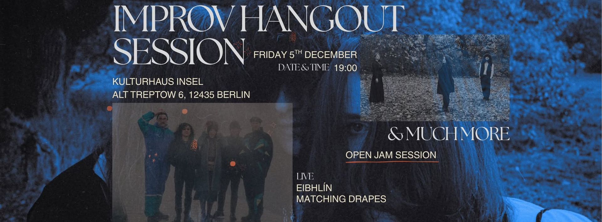 IMPROV HANGOUT SESSION with Matching Drapes and guests