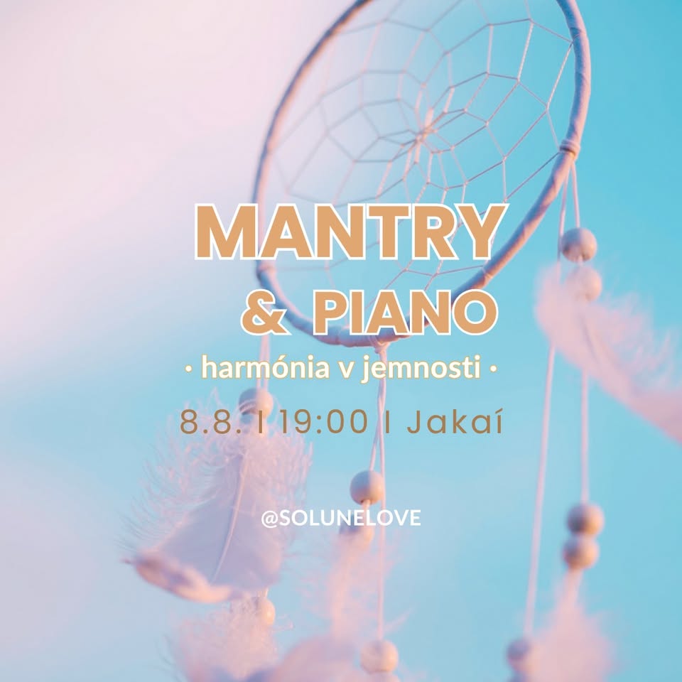 Mantry a piano – harmónia v jemnosti
