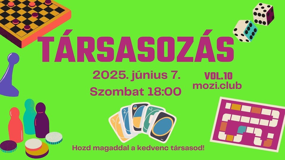 Társasjáték est a Moziban