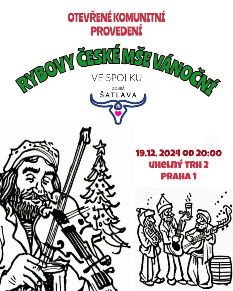 RYBOVA ČESKÁ MŠE VÁNOČNÍ V DOBRÉ ŠATLAVĚ