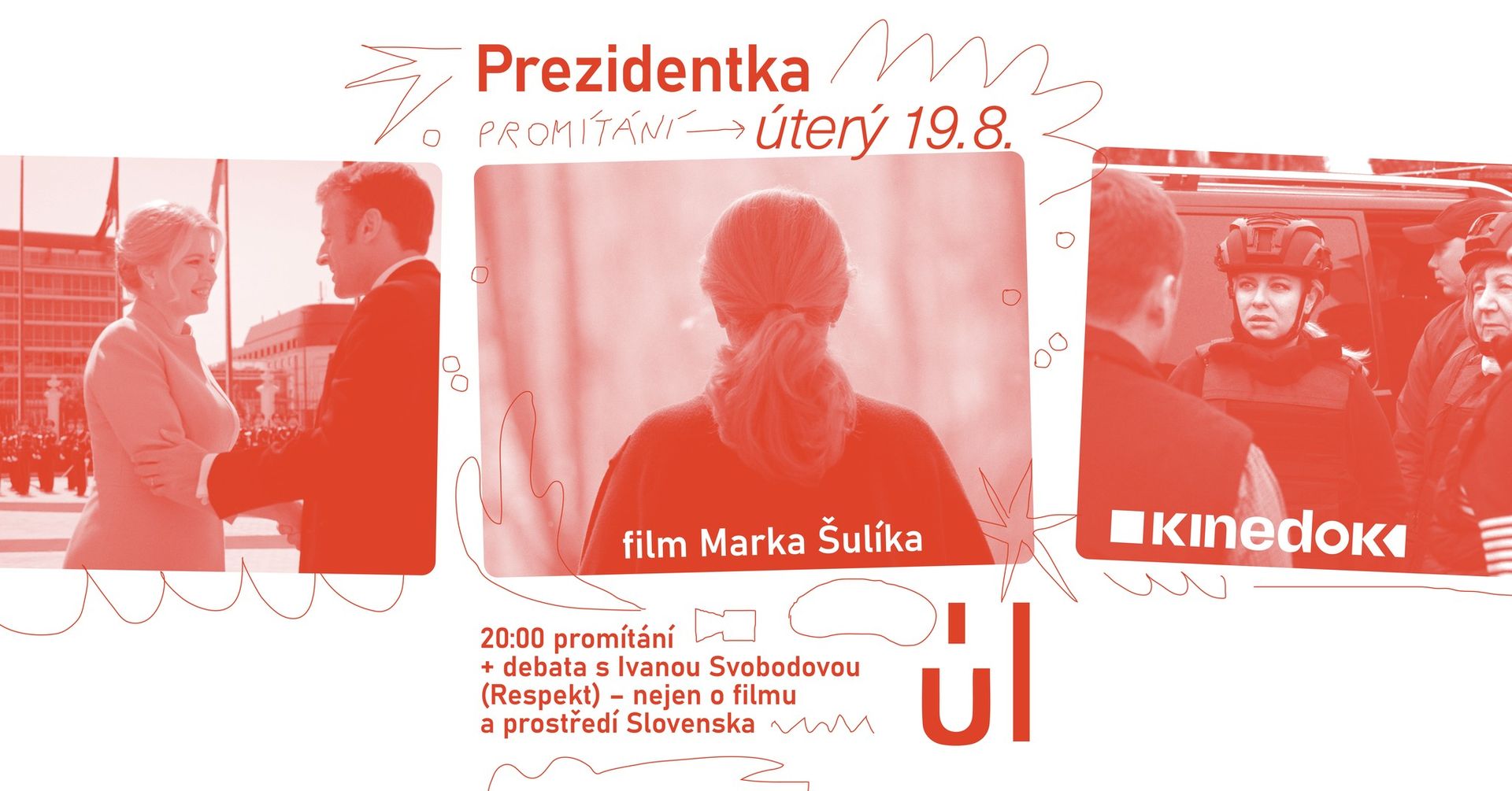 Promítání s Kinedok: Prezidentka /+debata/