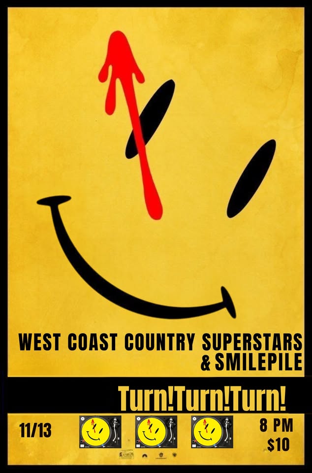 West Coast Country Superstars & Smilepile @ Turn!Turn!Turn!