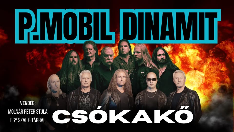 P.Mobil💥 Dinamit  🏰 Csókakő Vára 🏰 , vendég: Molnár Péter Stula egy szál gitáron