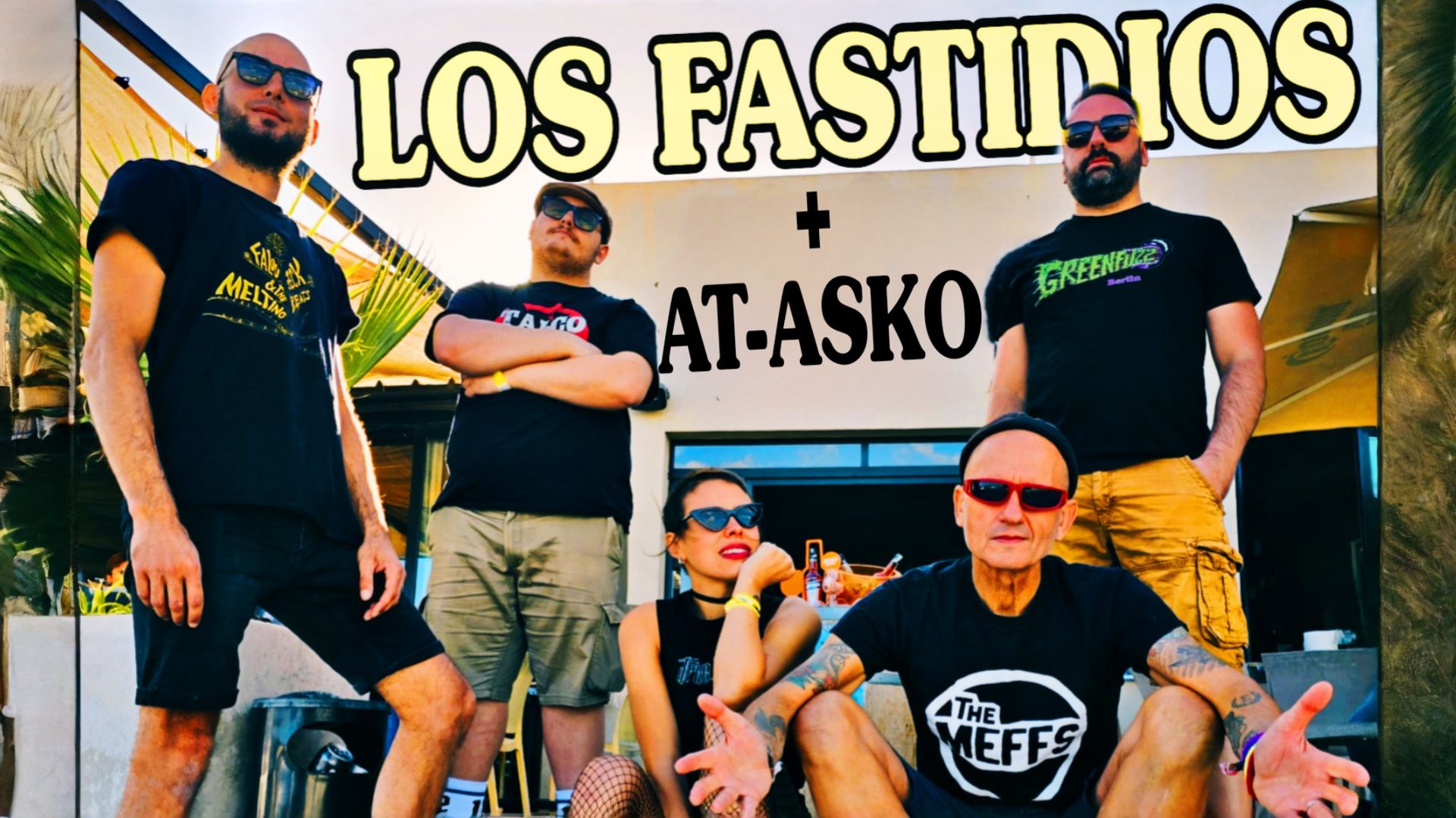 LOS FASTIDIOS + AT-ASKO a La Deskomunal - Barcelona