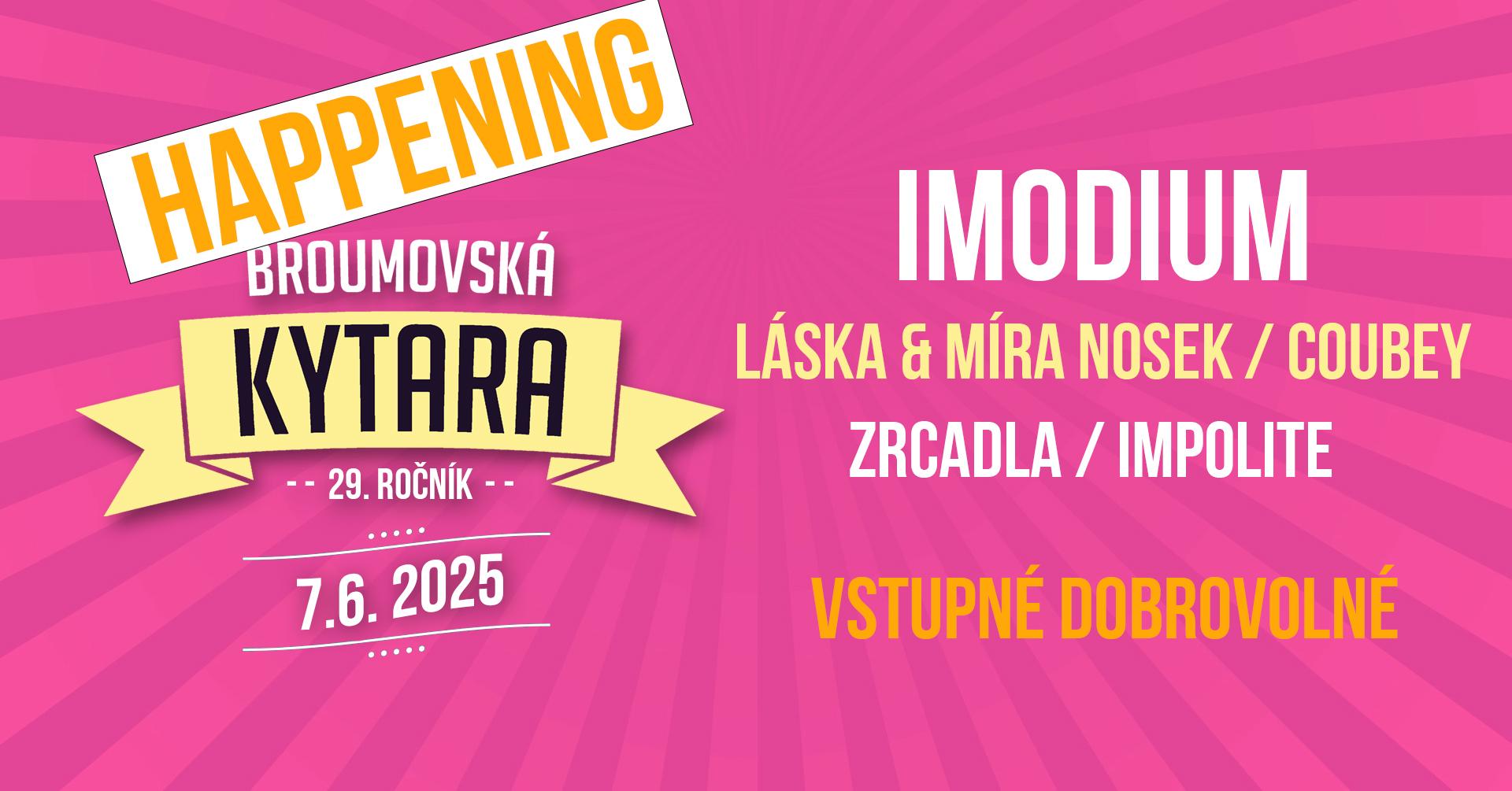 BROUMOVSKÁ KYTARA - ROZLOUČENÍ