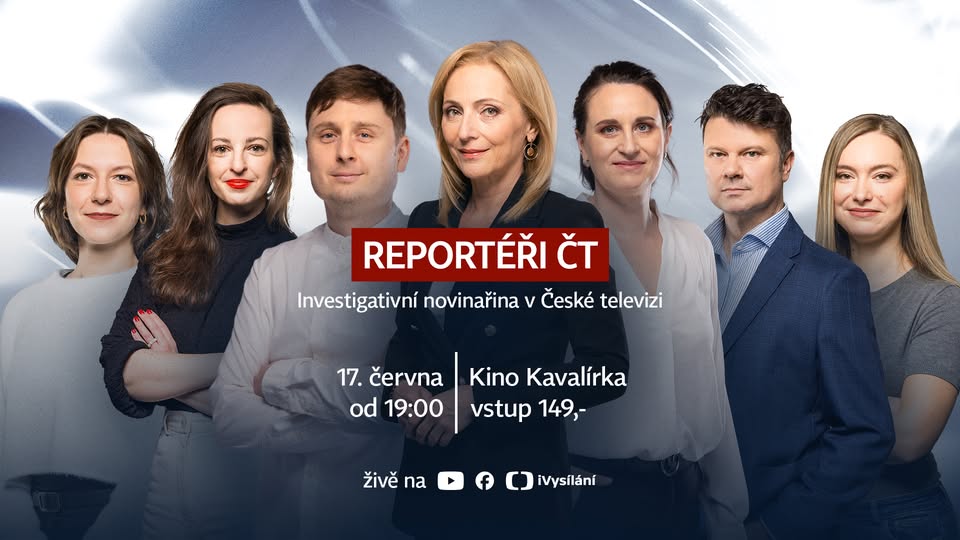 Reportéři ČT živě: investigativní novinařina v České televizi