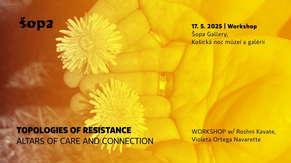 Participatívny textilný workshop w/ Roshni Kavate & Violeta Ortega Navarette
