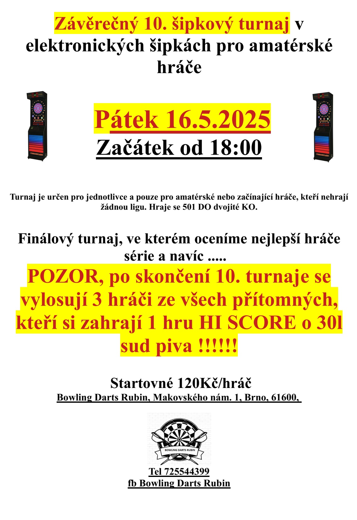 Finálový 10. turnaj amatérských hráčů