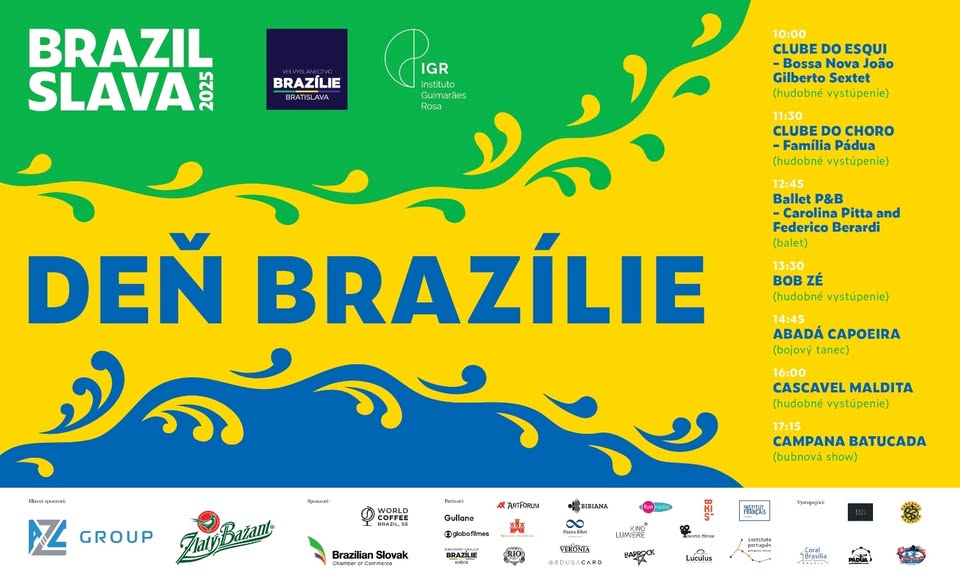 Brazilslava 2025 - Festa na Praça - Dia do Brasil