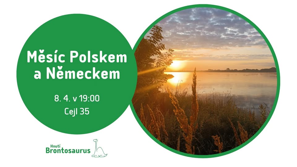 Měsíc Polskem a Německem