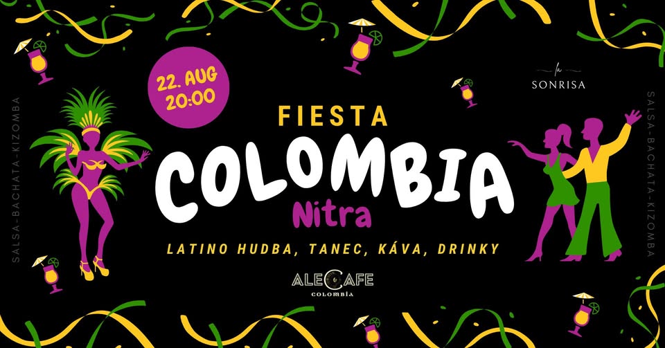 FIESTA COLOMBIA | Nitra |  22.8.