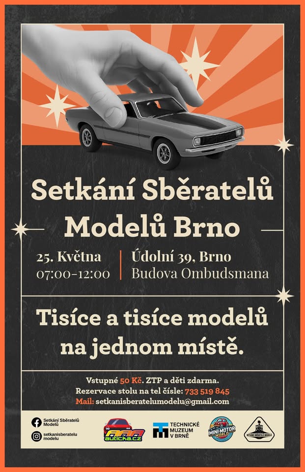 Setkání Sběratelů Modelů (BURZA) Brno