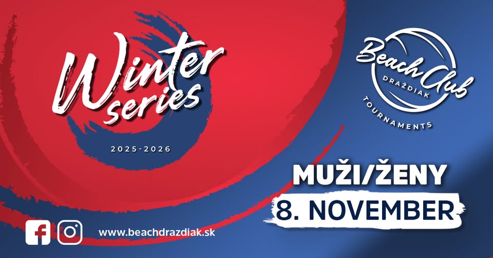Beach Club Draždiak Winter Series 2025/26 - november muži/ženy