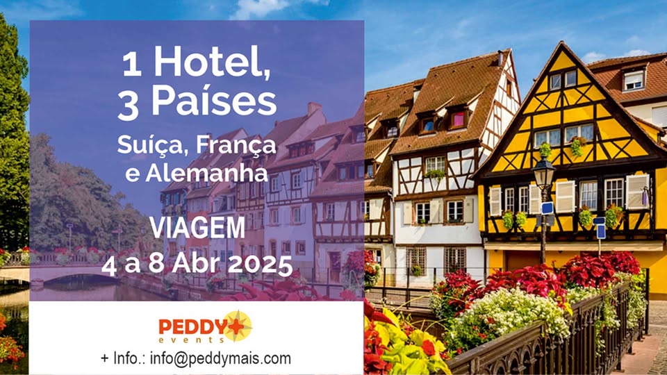Viagem "1 Hotel, 3 Países" (Suíça, França e Alemanha)