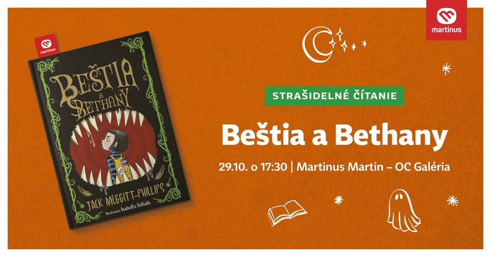 Strašidelné čítanie v Martinuse