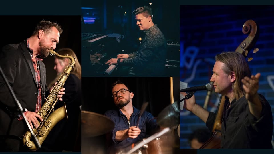 Per "BASS VIKING" Mathisen Quartet (Štveráček / Bulatkin / Pirker) (NOR, CZ, AT) na Magickej terase