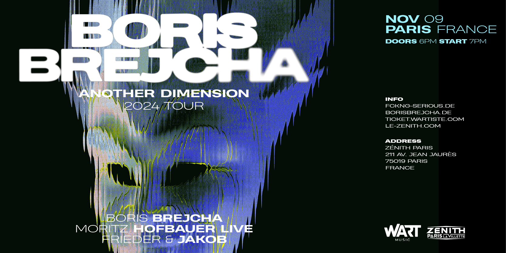 Boris Brejcha - Paris - Zénith - La Villette - Another Dimension Tour 2024