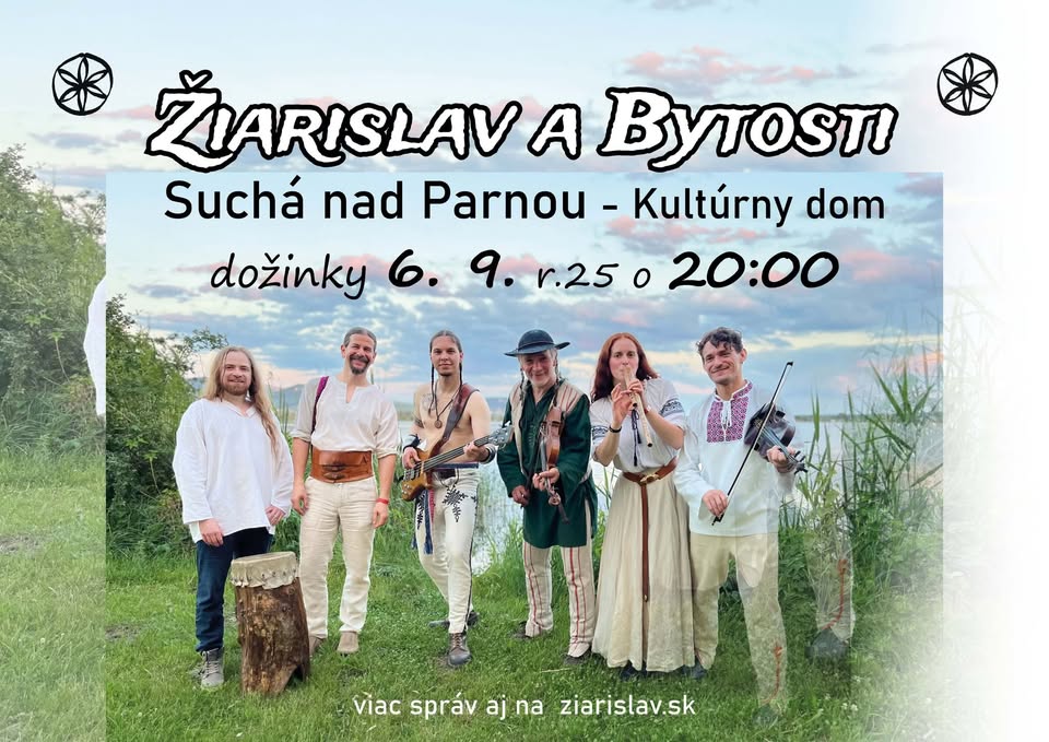 Žiarislav a Bytosti v Suchej nad Parnou - dožinkový koncert