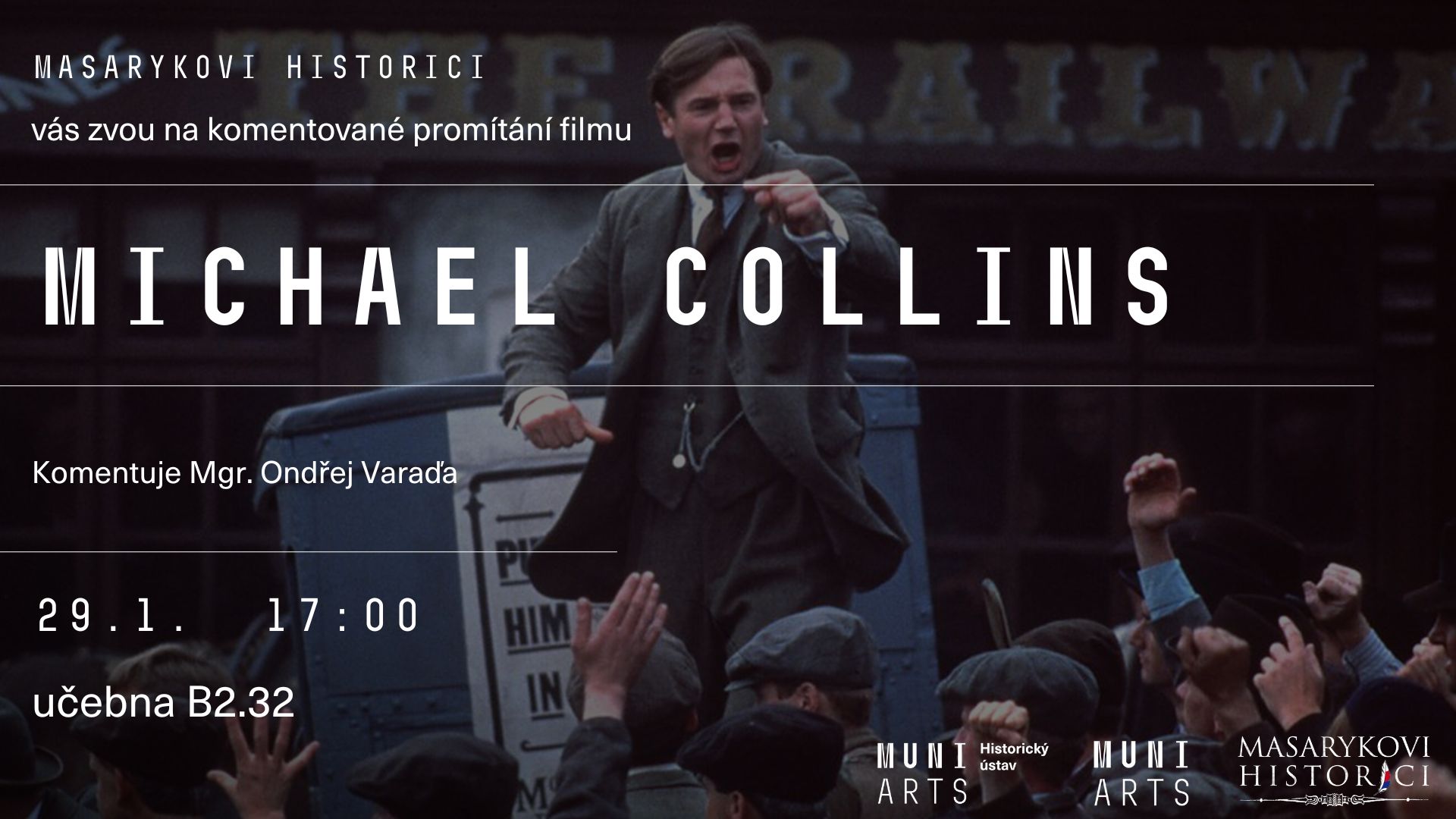 Komentované promítání Michael Collins