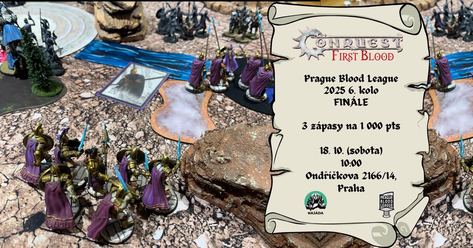 Conquest Prague Blood League 2025 Vol. 6 FINÁLE (Najáda)