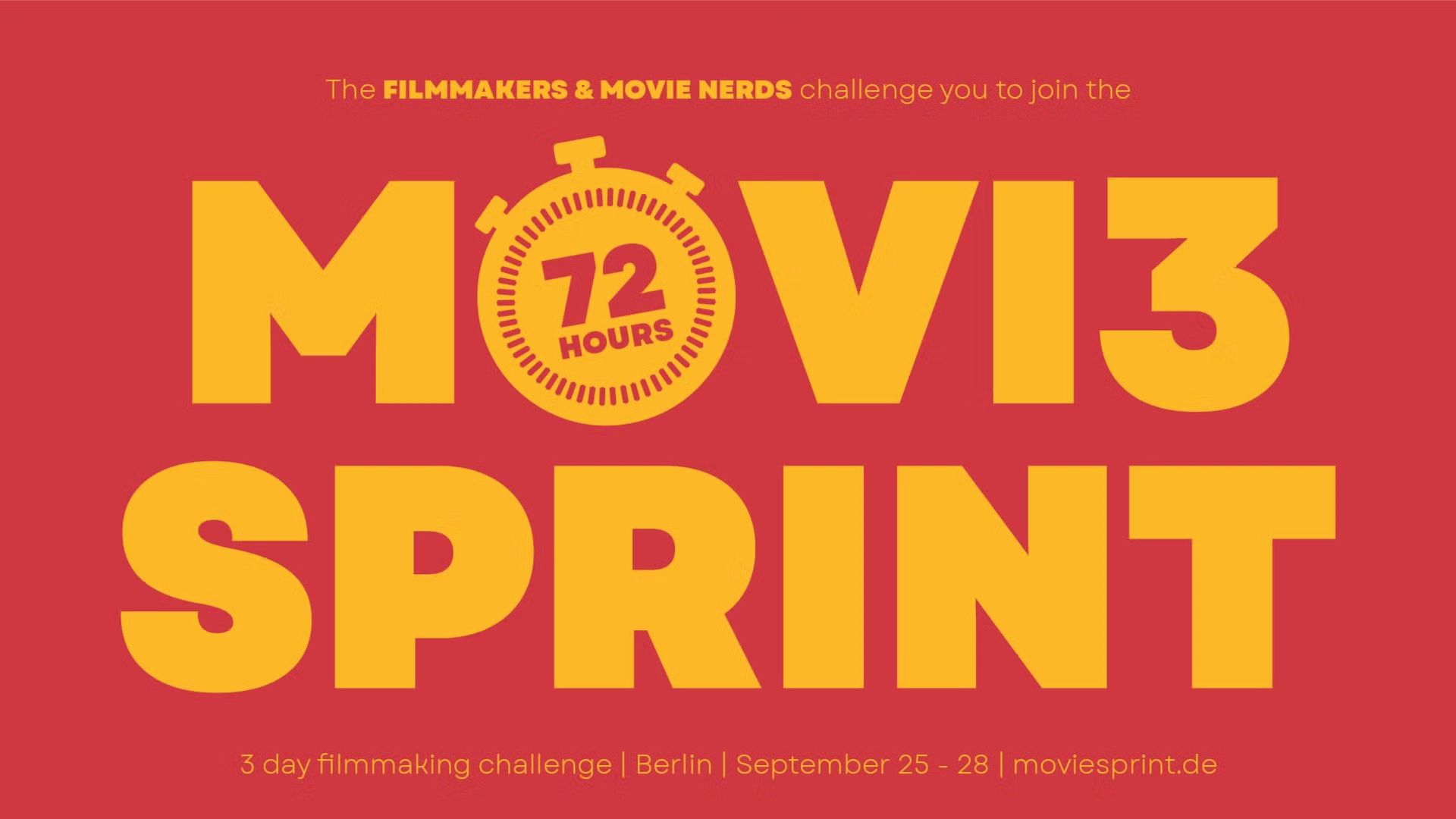 MOVI3 SPRINT: 72 Hour Filmmaking Challenge