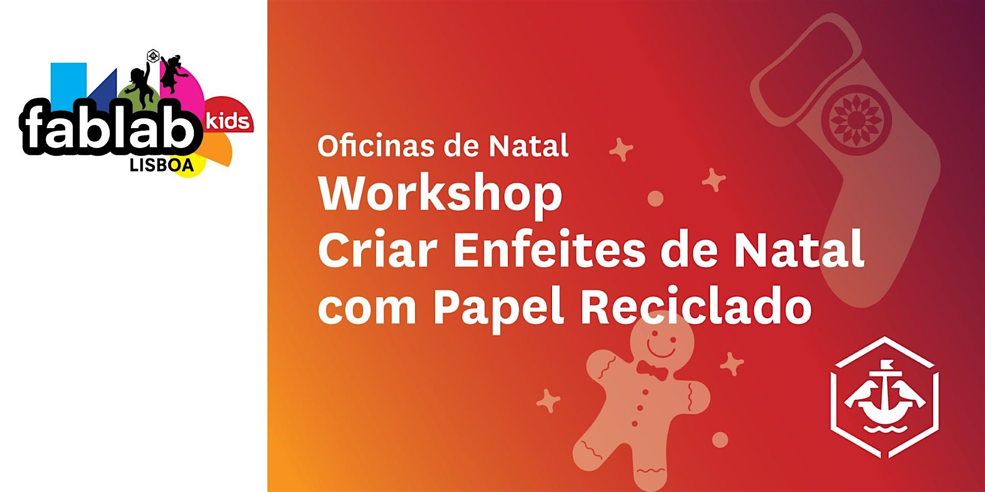 Criar Enfeites de Natal com Papel Reciclado