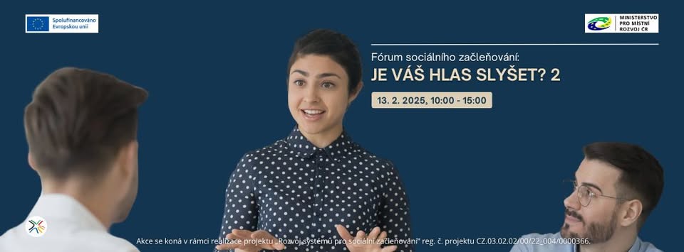 Fórum sociálního začleňování: Je váš hlas slyšet? 2