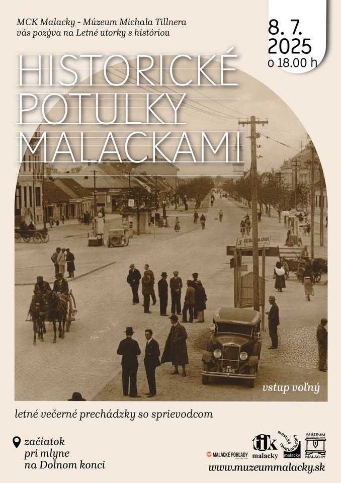 Historické potulky Malackami 2025