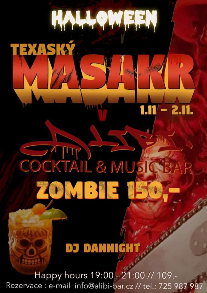 Halloween v Alibi - 1.11. - 2.11.