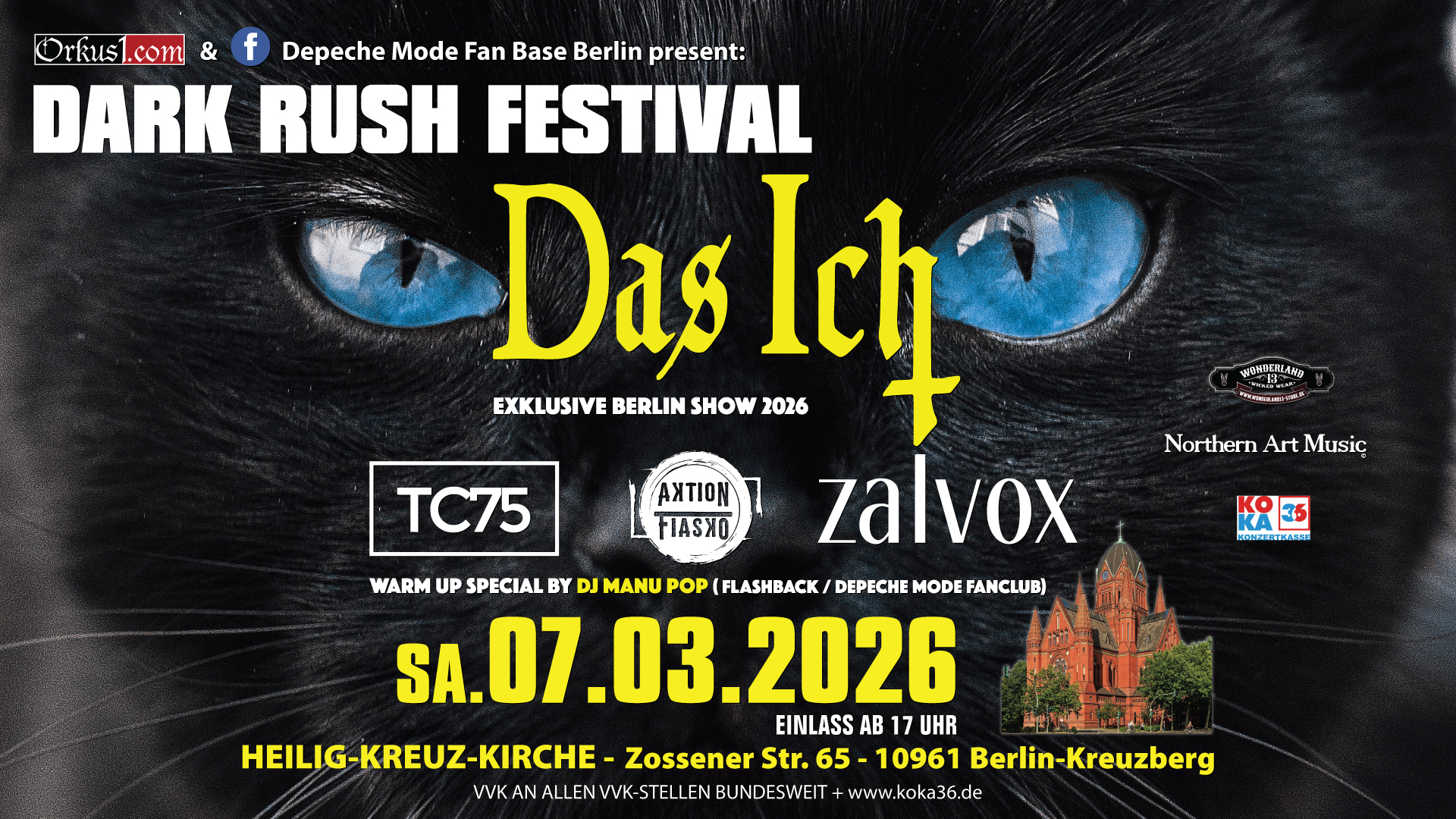 Dark Rush Festival Berlin 2026! *special Edition*