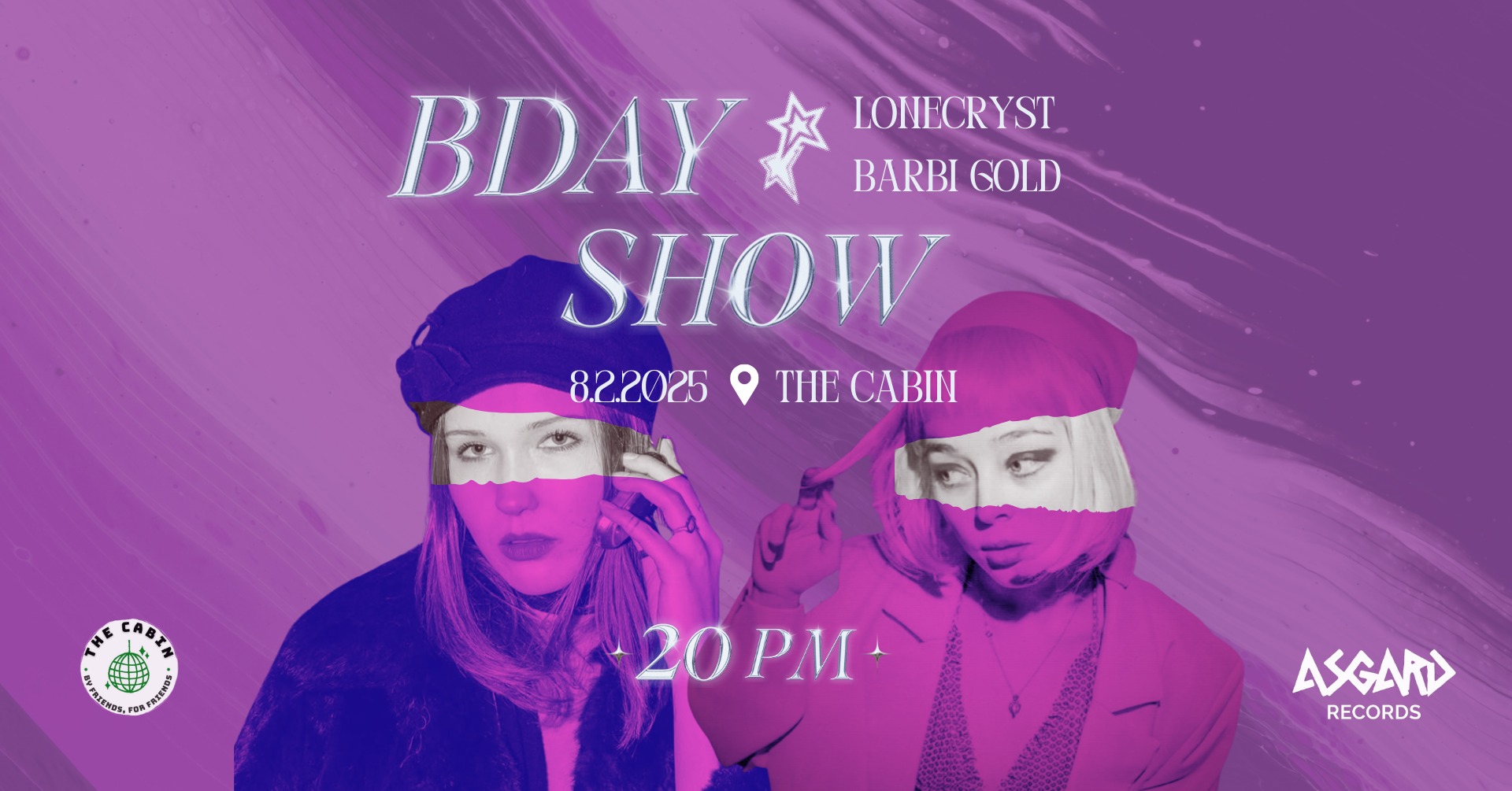 BDAY SHOW ★ LoneCryst ★ Barbi Gold | FREE EVENT