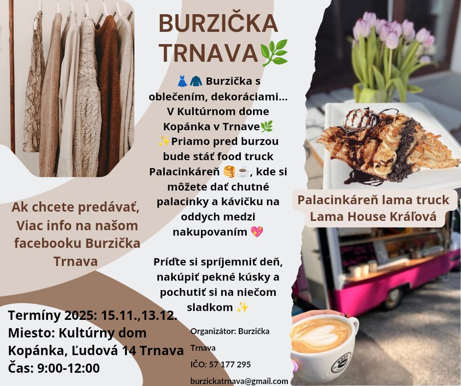 Burzička Trnava 🌿👗