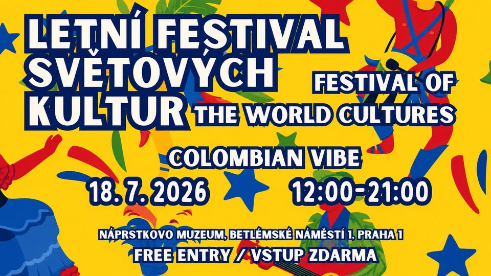 Letní festival světových kultur / Festival of the World Cultures  2026 Colombian Vibe 2026