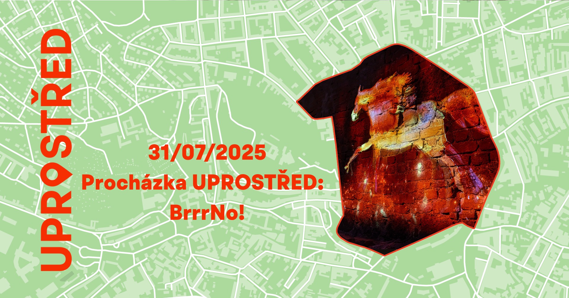 Procházka UPROSTŘED: pověsti BrrrNo!
