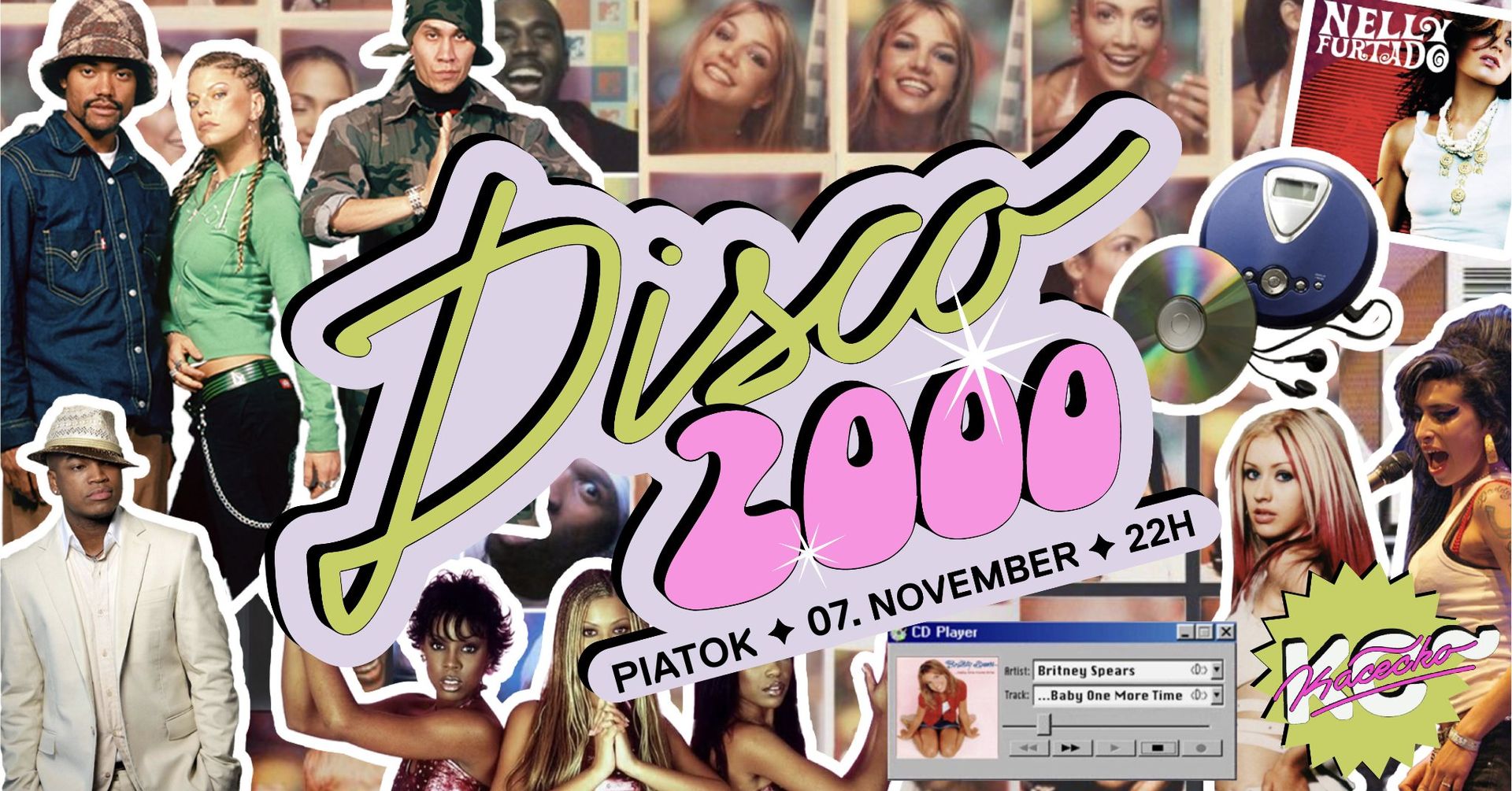 Disco 2000 s Julom alias Pythonom | 7. 11. | 22:00
